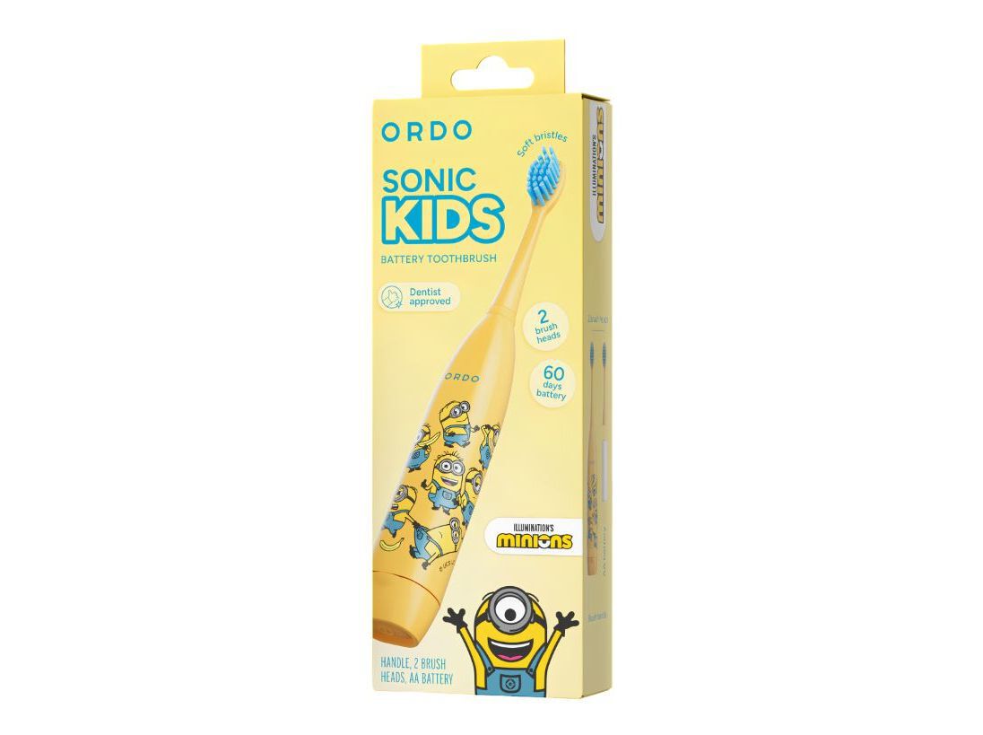 ESCOVA MINIONS ORDO SONIC KIDS PILHAS image number 0