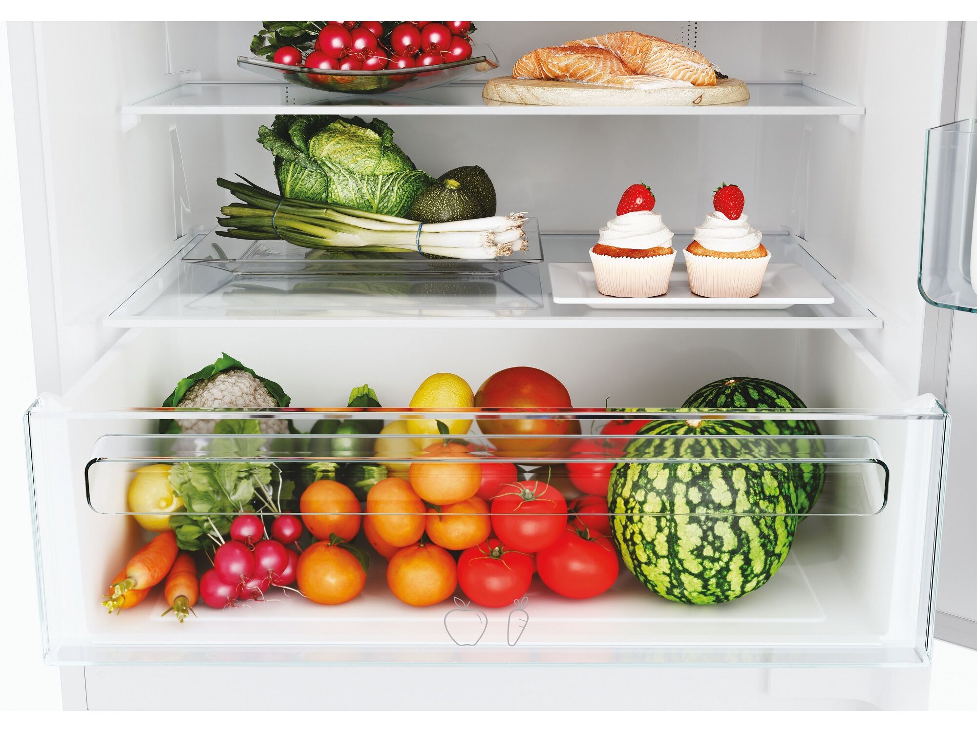 COMBINADO CANDY CBT7719EW ENCASTRE 364 L image number 5