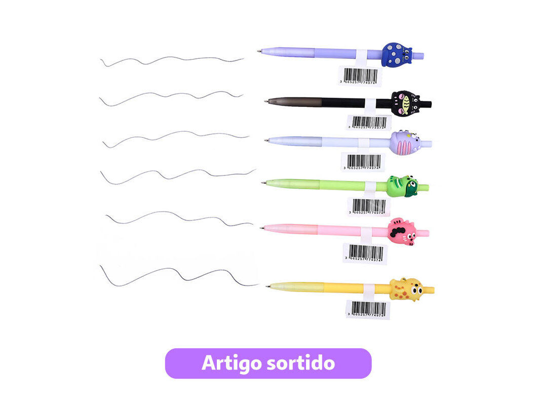 LAPISEIRA 0.7MM AUCHAN ANIMAIS MODELOS SORTIDOS