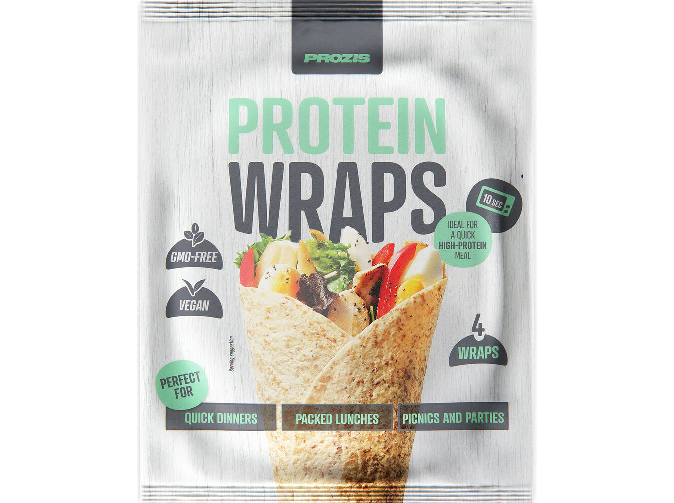 WRAPS PROZIS PROTEICOS 280G (4X70G)