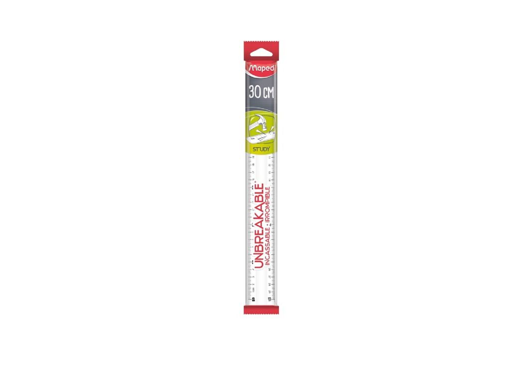 R&Eacute;GUA STUDY MAPED INQUEBR&Aacute;VEL 30CM