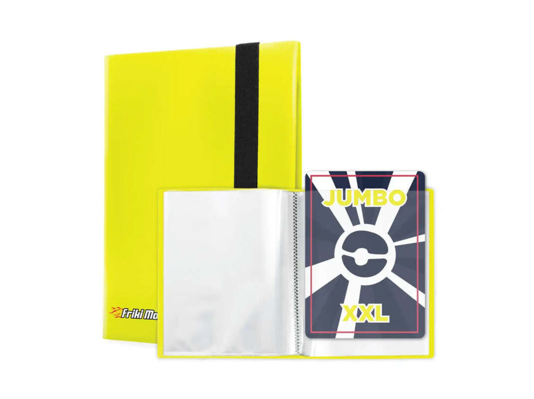 &Aacute;LBUM PROTETOR CARTAS AMARELO image number 0