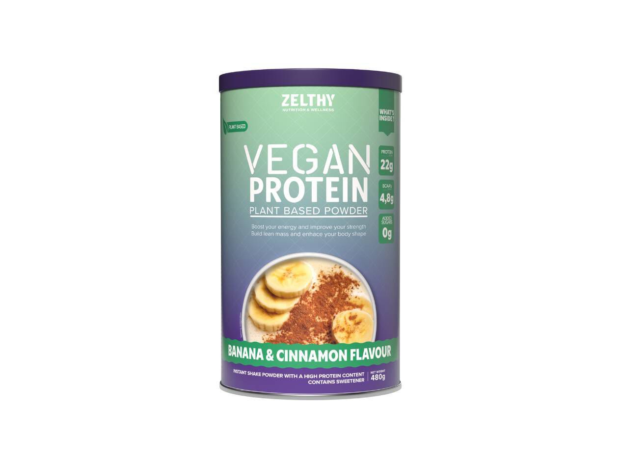 PROTEINA VEGETAL ZELTHY BANANA E CANELA 480G image number 0