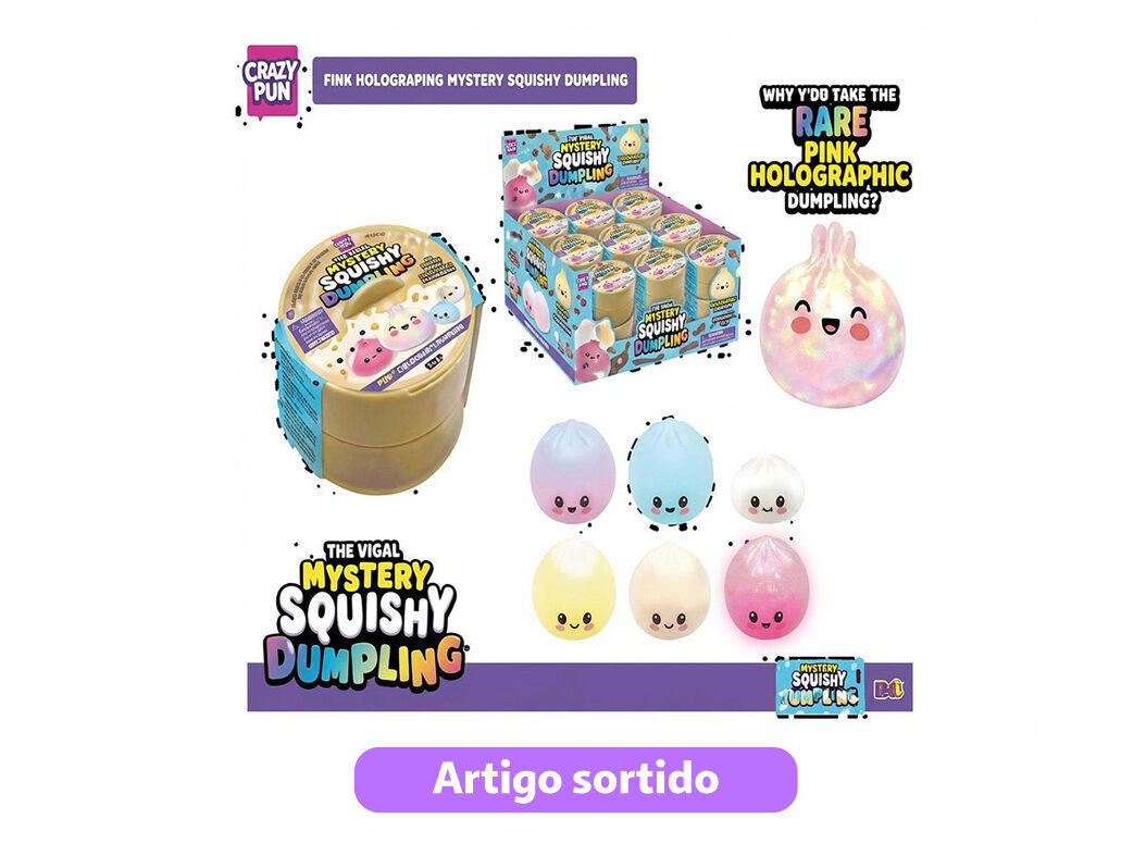 HOLOGRAPHIC DUMPLING DO ART 9.5 CM MODELOS SORTIDOS image number 0