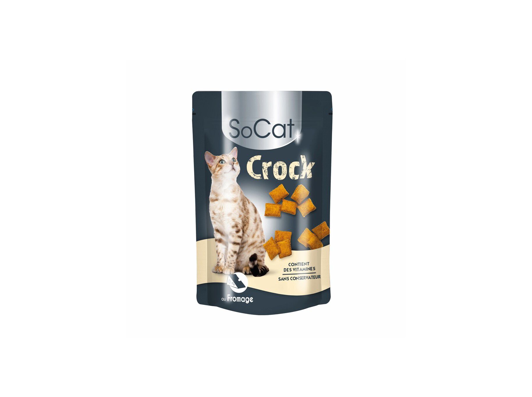 SNACK GATO SOCAT CROCK QUEIJO 60G image number 0