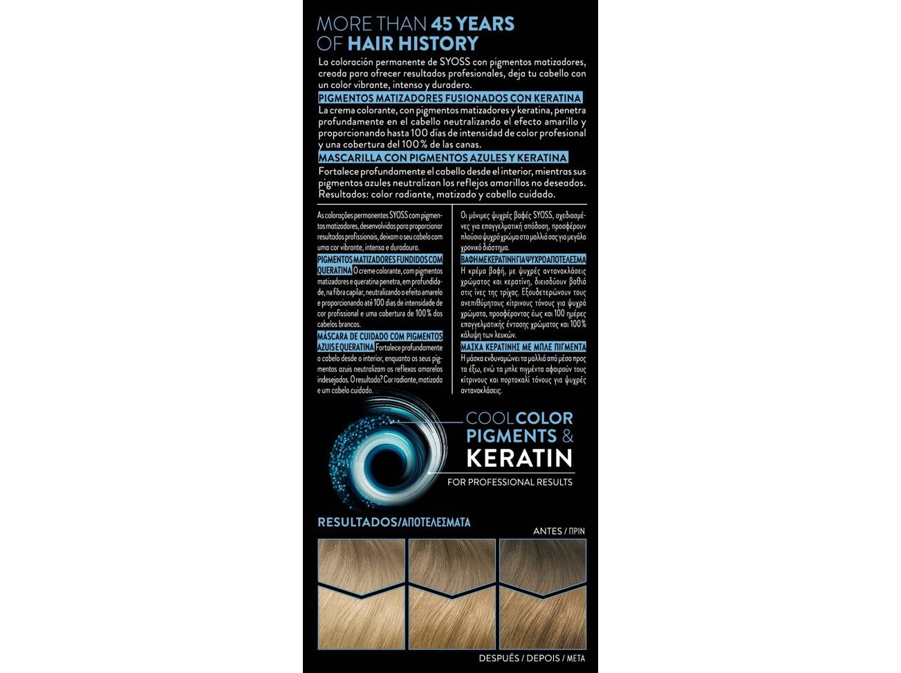 COLORA&Ccedil;AO SYOSS 8-11 LOURO CLARO image number 1