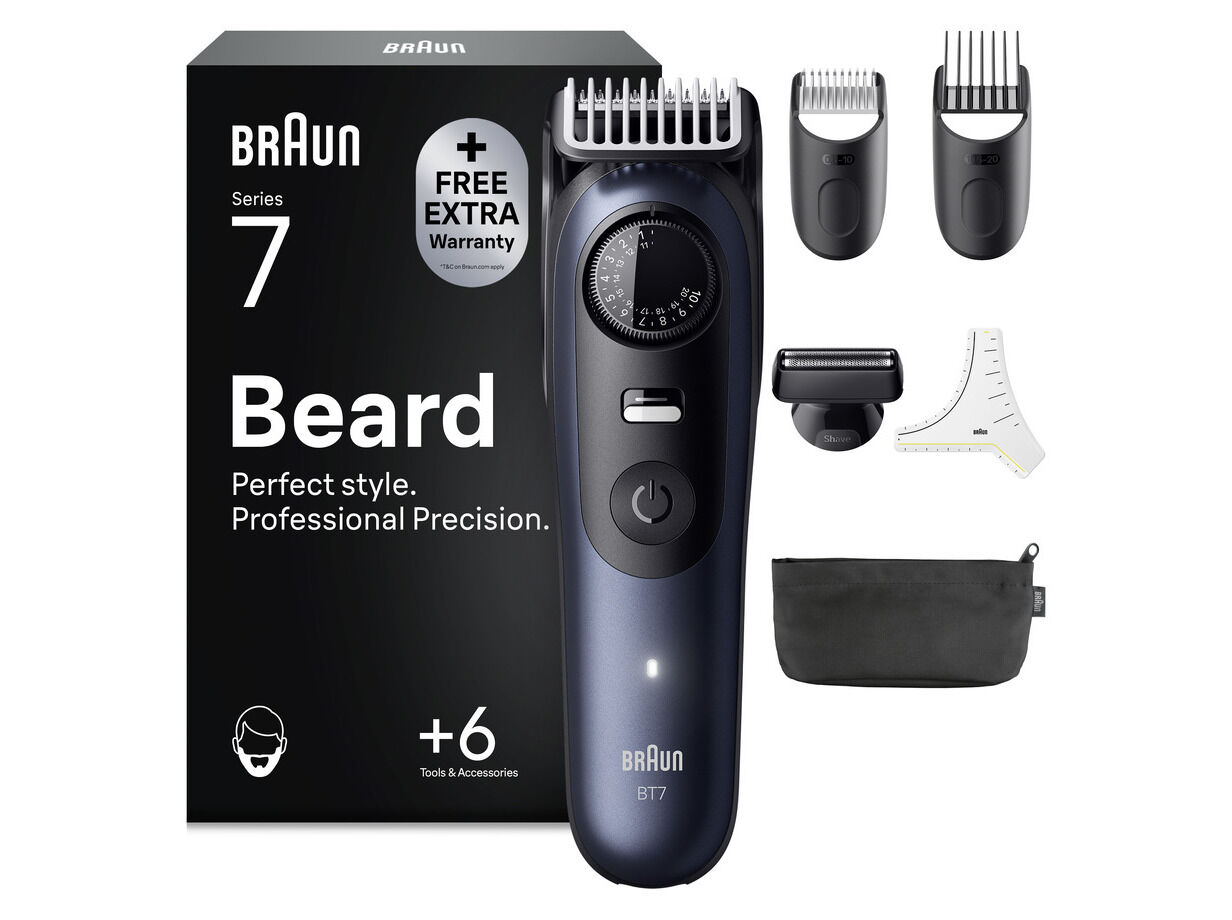 APARADOR DE BARBA BRAUN BT7520 SERIE 7 image number 0