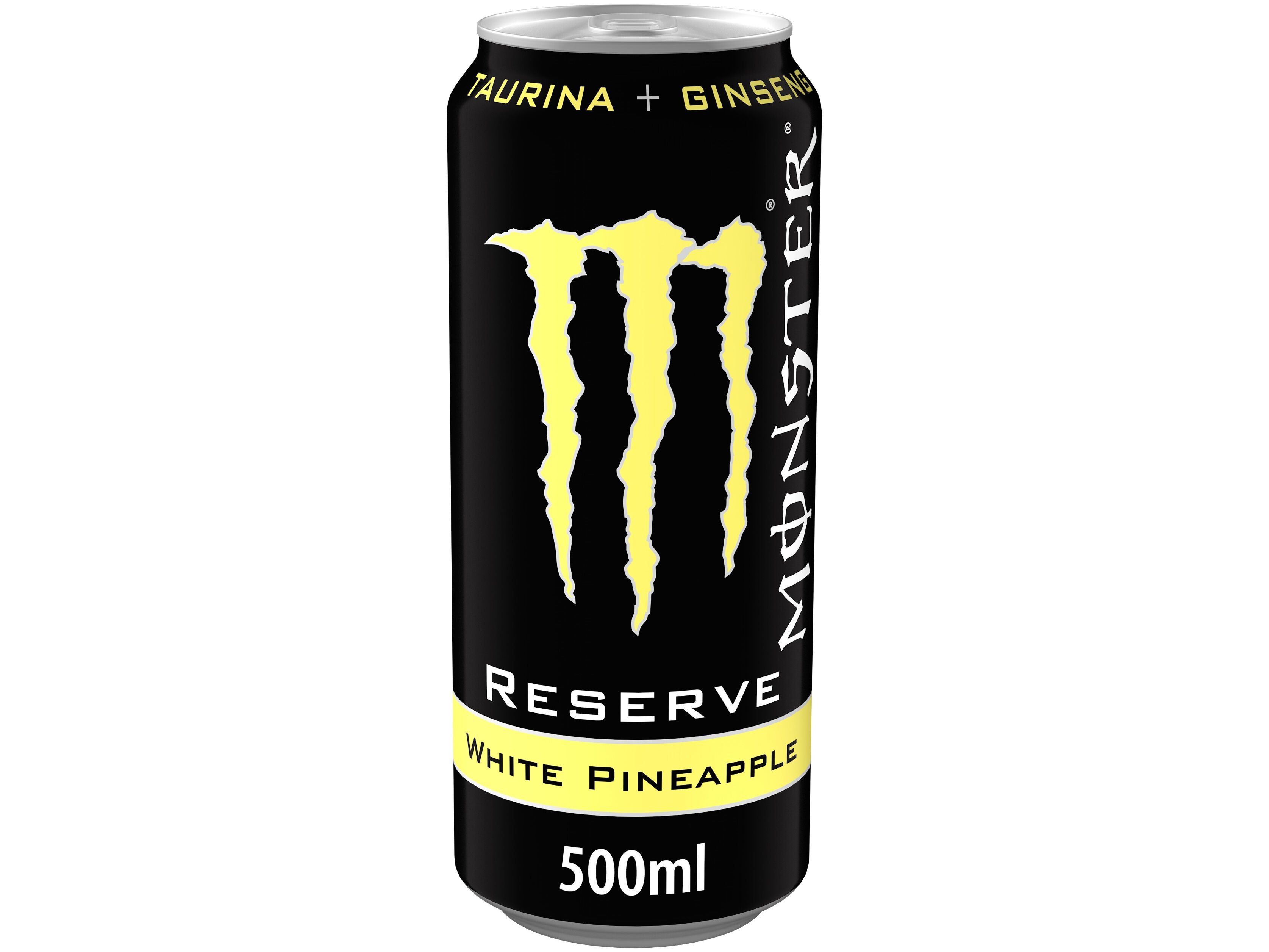BEBIDA ENERG&Eacute;TICA MONSTER RESERVE WHITE PINEAPPLE 0.50L image number 1
