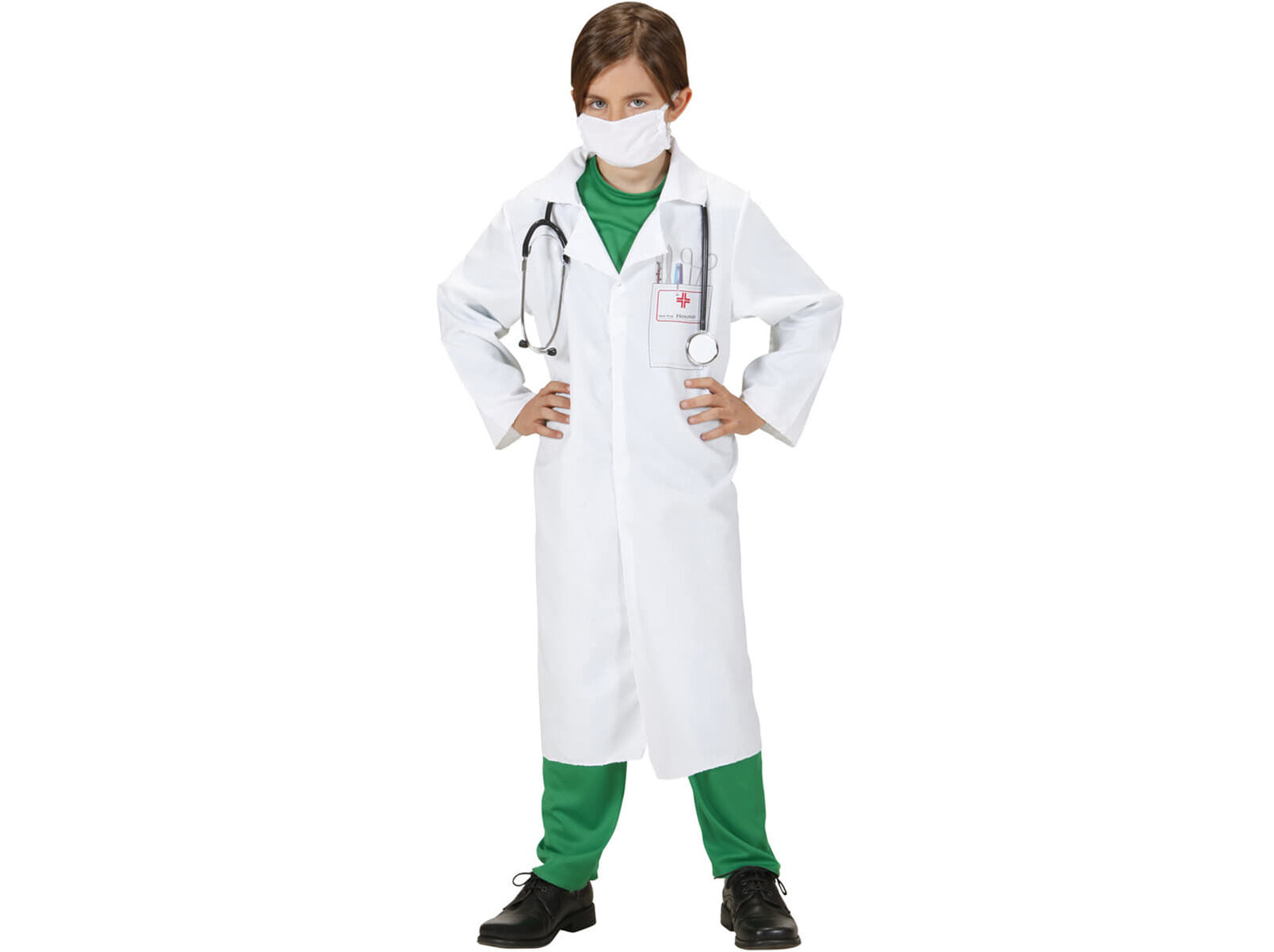 DISFARCE TOPBRANDS M&Eacute;DICO 8/10 ANOS 140CM