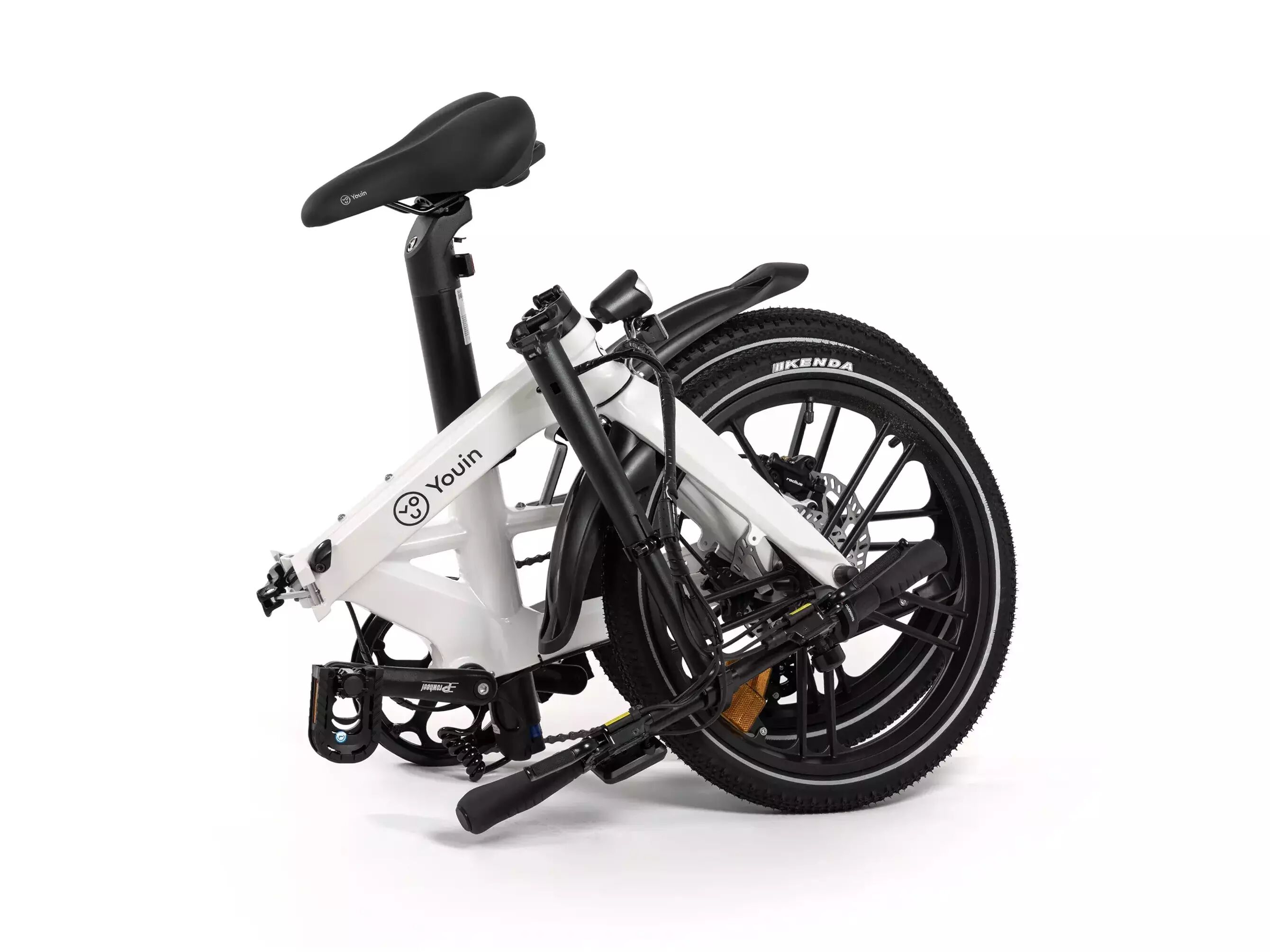 BICICLETA EL&Eacute;TRICA YOUIN MARBELLA BK1350C BRANCA image number 2