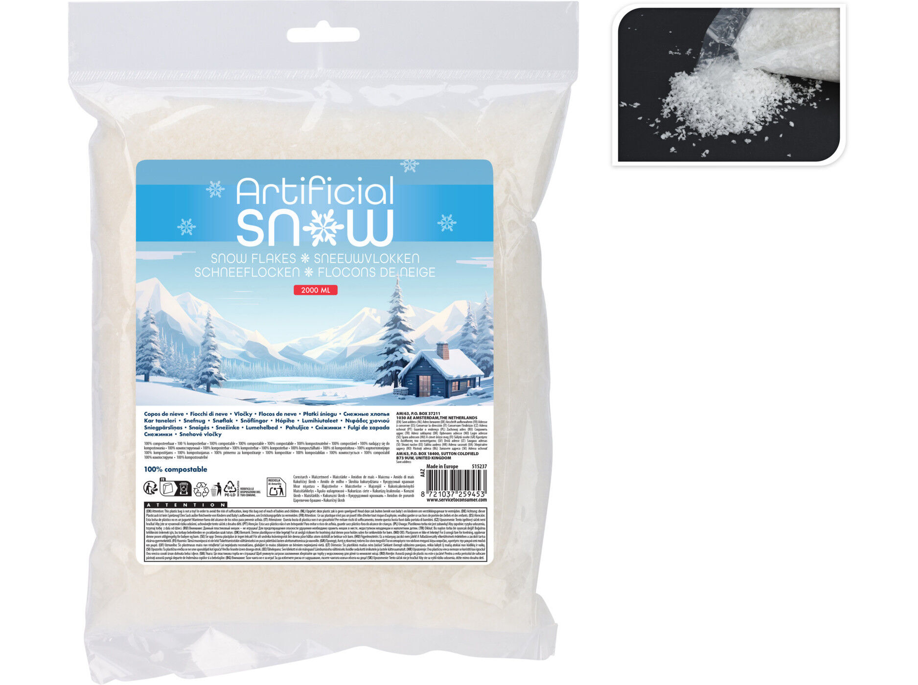 NEVE BIO 2000ML image number 0