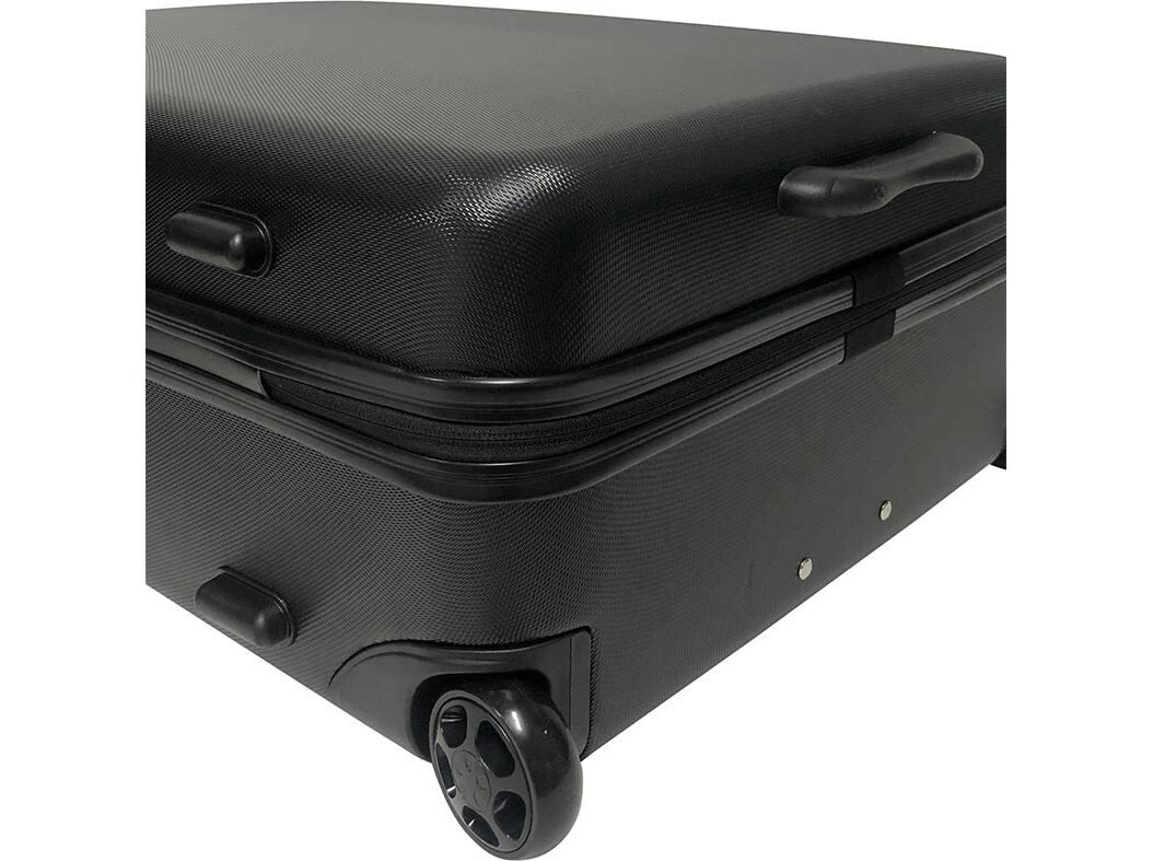 MALA DE VIAGEM GRANDE R&Iacute;GIDA POLEGAR 2 RODAS PRETO 70CM image number 5