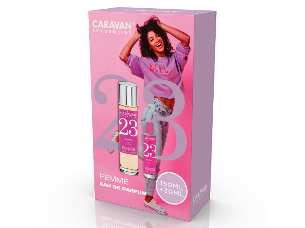 CONJUNTO EAU DE PARFUM CARAVAN N&ordm;23 150+30ML image number 0