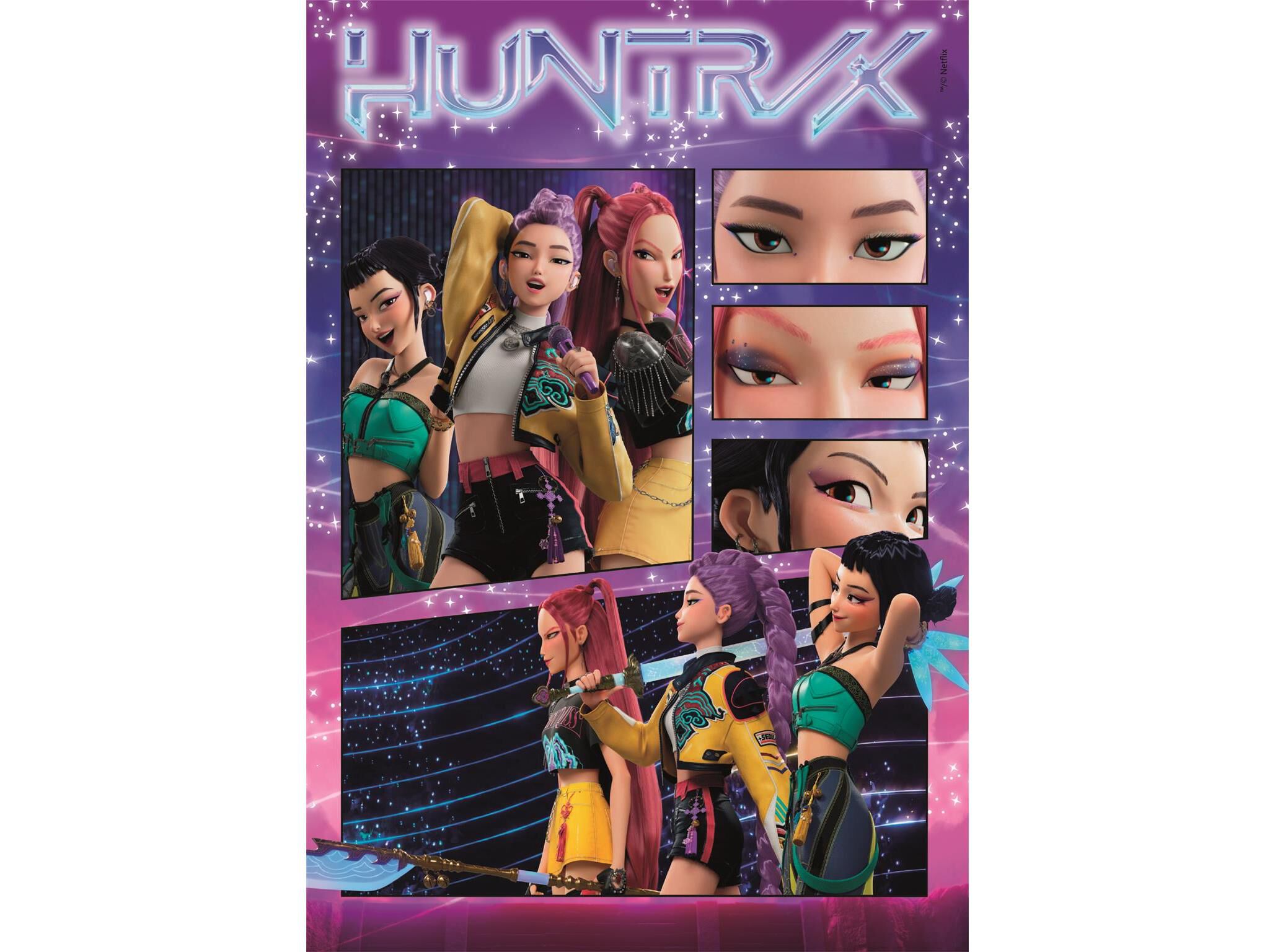 PUZZLE DEMON HUNTERS CLEMENTONI K-POP 1000 PE&Ccedil;AS image number 1