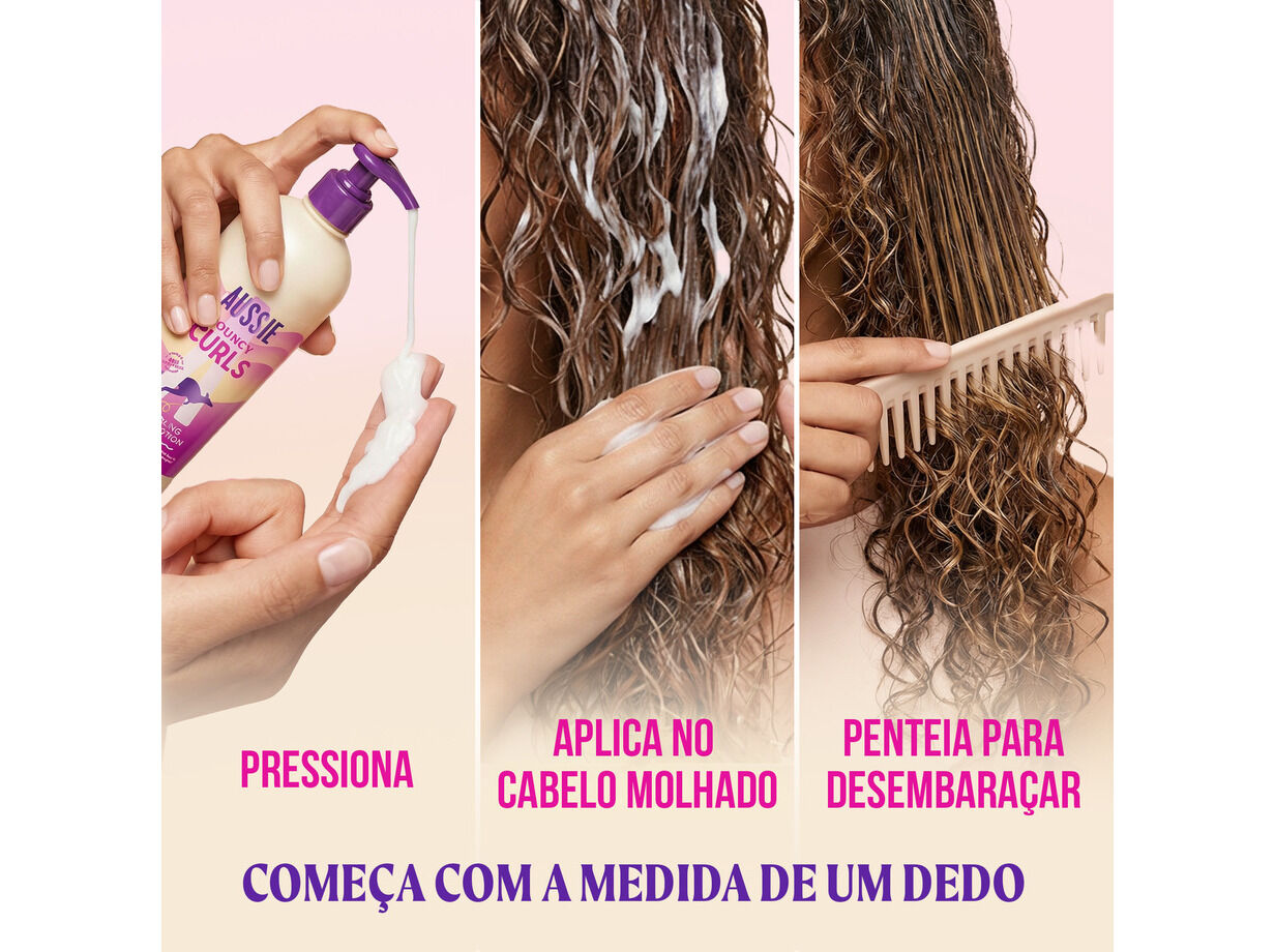 CREME PENTEAR AUSSIE LEAVE IN CARAC&Oacute;IS 235 ML image number 3
