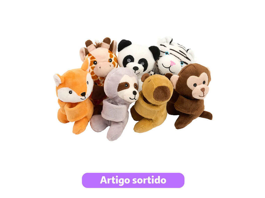 ANIMAL DE PELUCHE ONE TWO FUN RECICLADO 14CM MODELOS SORTIDOS