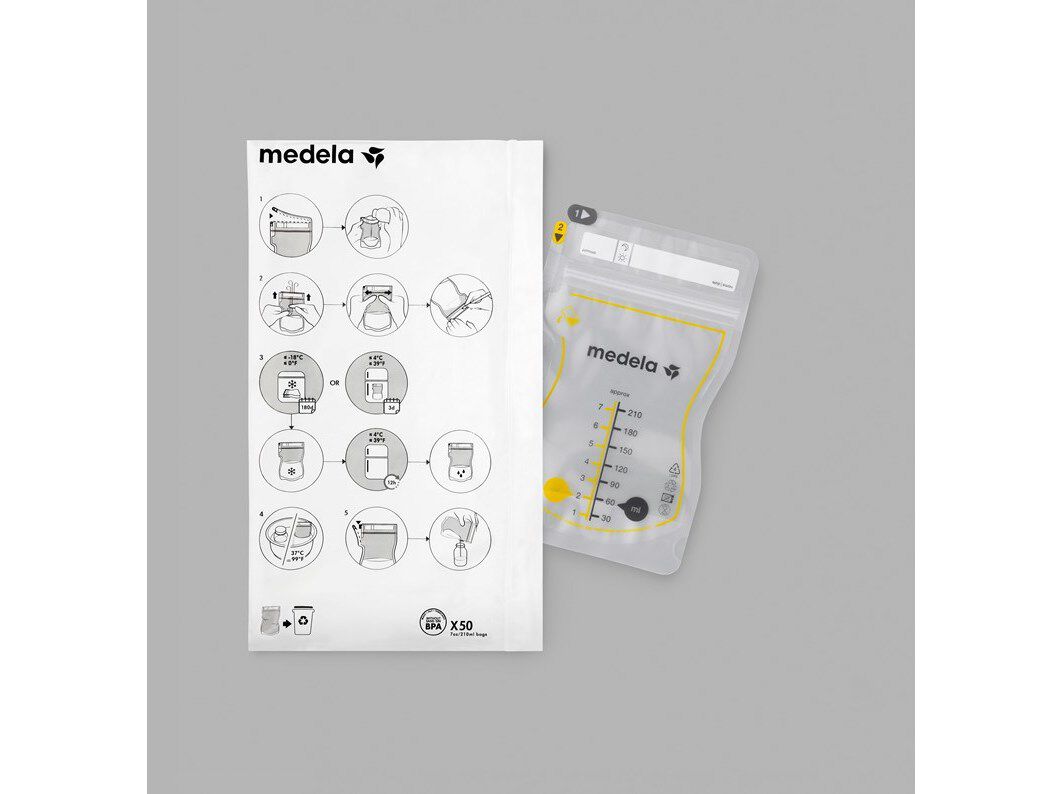 SACOS CONSERVA&Ccedil;&Atilde;O MEDELA LEITE MATERNO 50UN image number 2