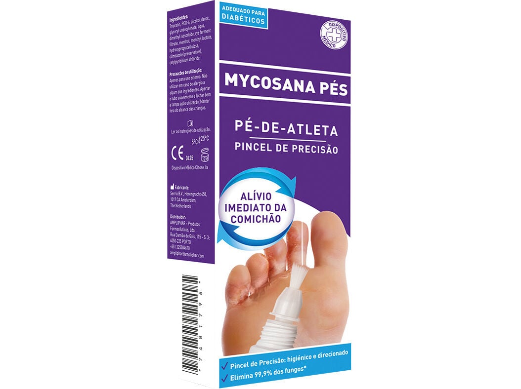 PINCEL MYCOSANA P&Eacute;-DE-ATLETA 15ML