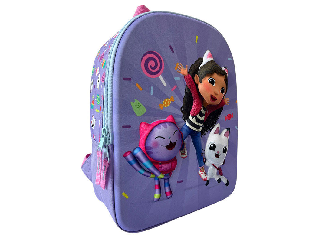 MOCHILA 3D GABBY'S DOLLHOUSE 32X23X12CM