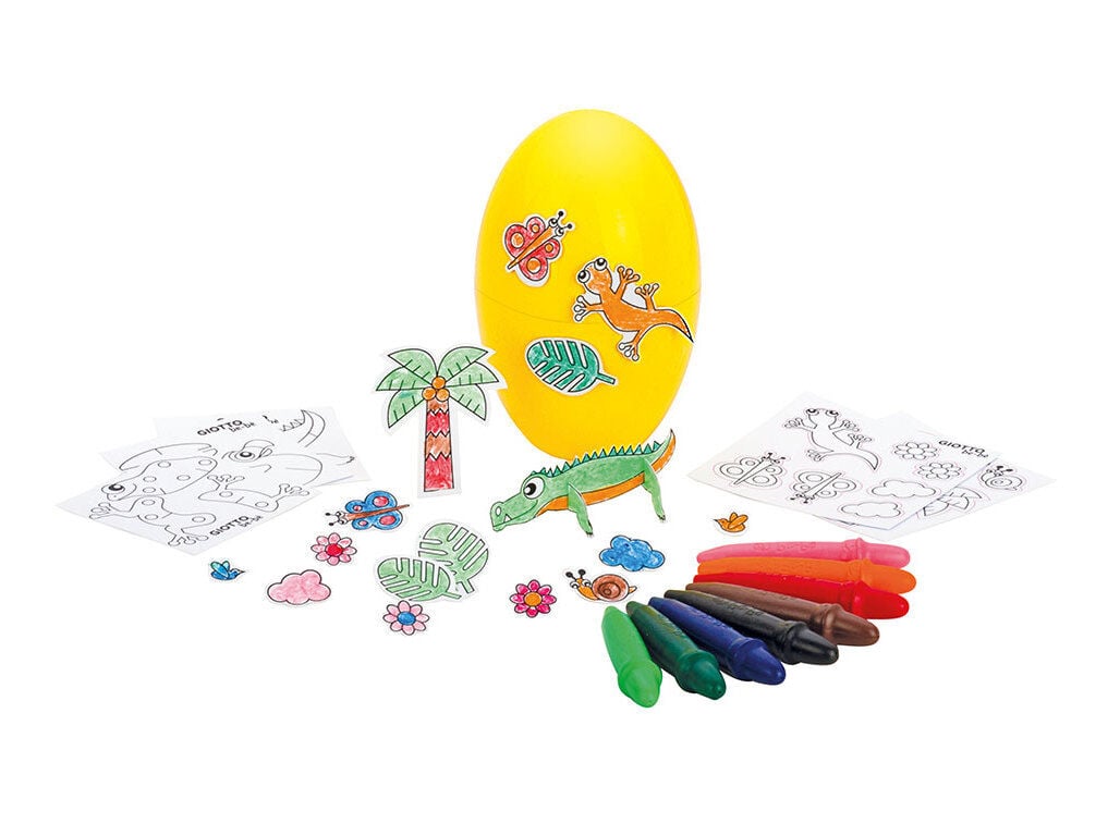 CONJUNTO GIOTTO BE-B&Eacute; STICK AND COLOR EGG MODELOS SORTIDOS image number 6