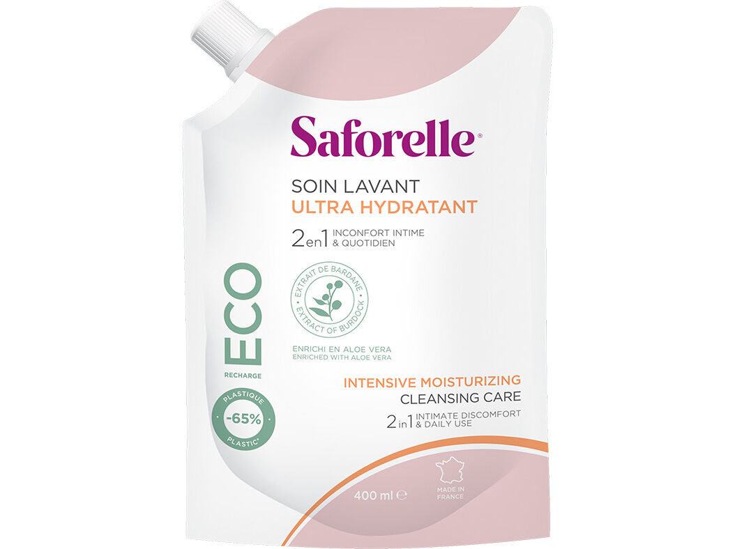 SOL LAVAGEM ULTRA SAFORELLE HIDRA ECO 400 ML