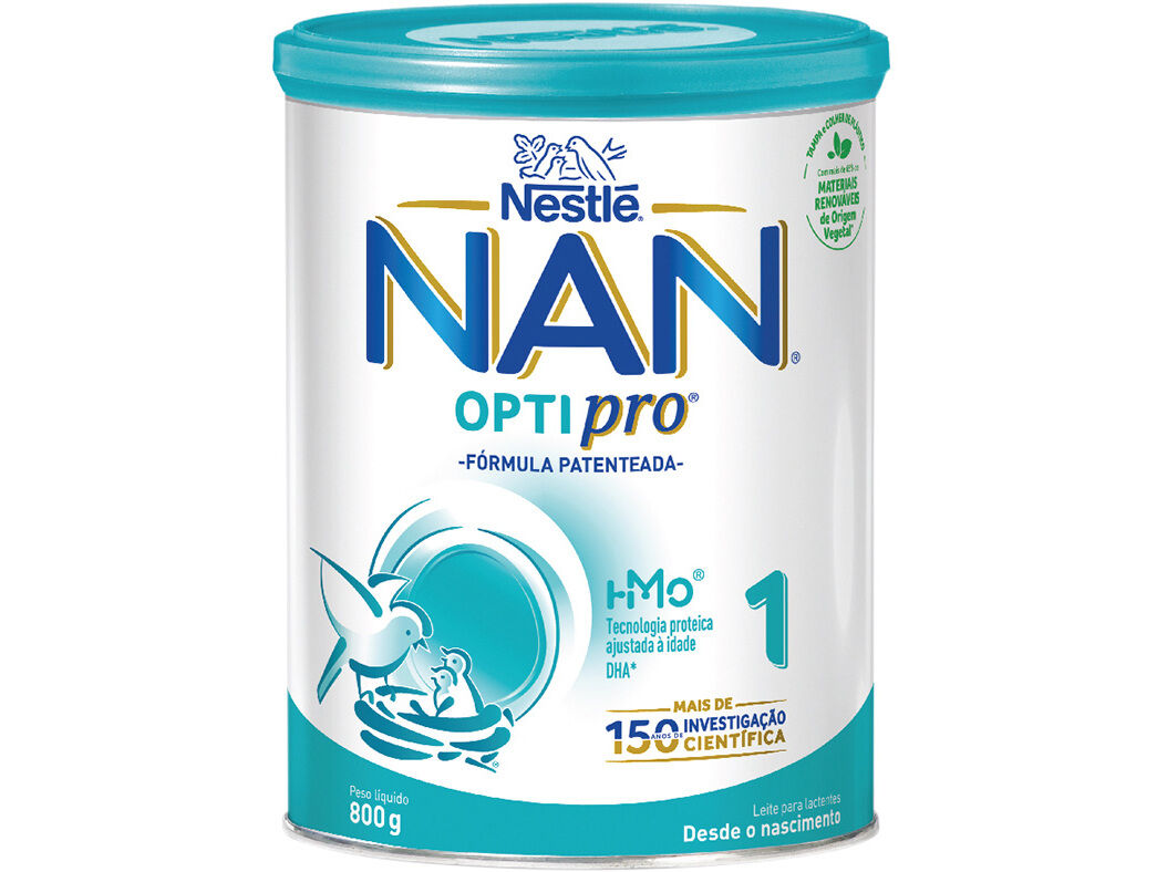 LEITE NAN OPTIPRO 1 LACTENTES 800 G