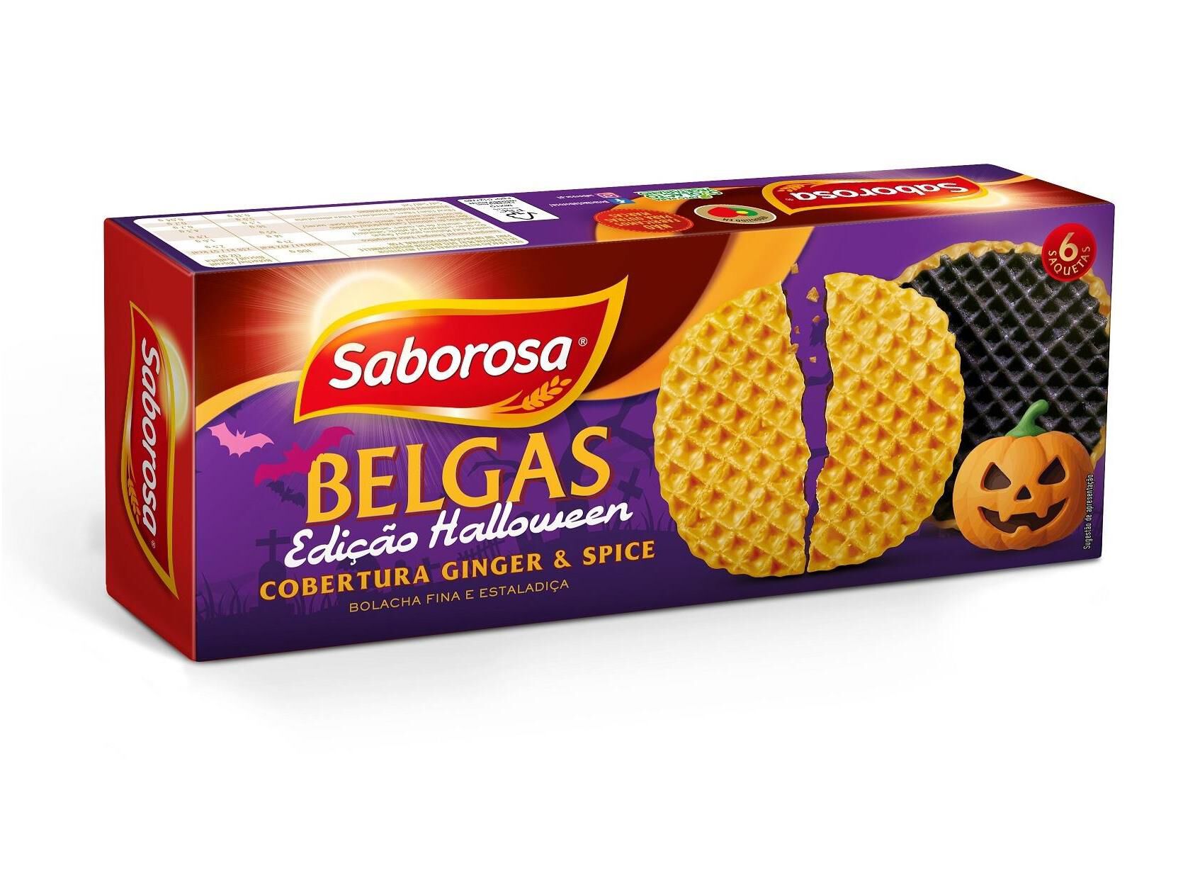 BOLACHA BELGA SABOROSA HALLOWEEN 220G image number 0