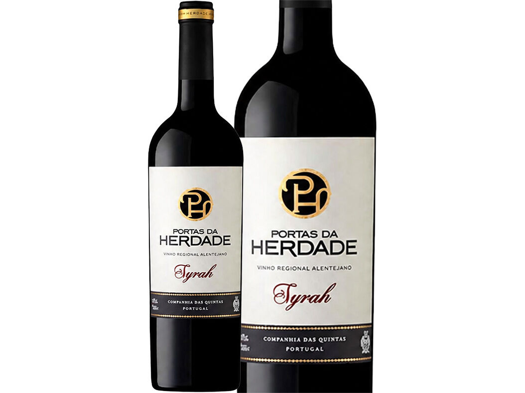 VINHO TINTO PORTAS DA HERDADE SYRAH ALENTEJO 0.75L image number 0