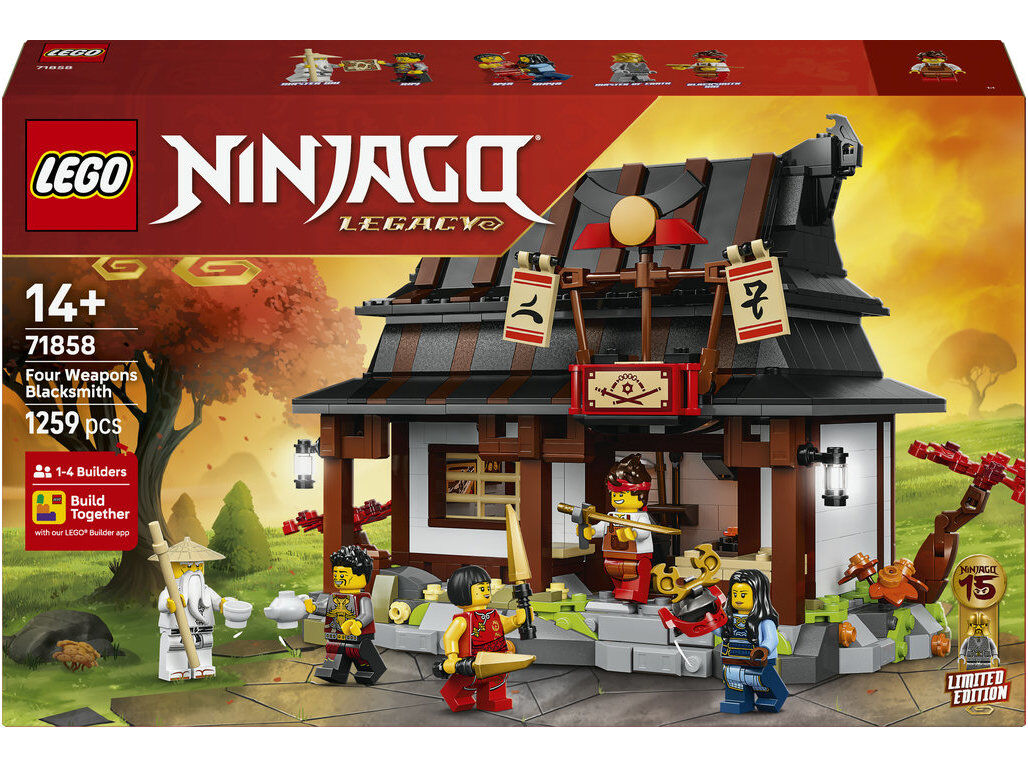 FERREIRO DAS QUATRO ARMAS LEGO NINJAGO 71858