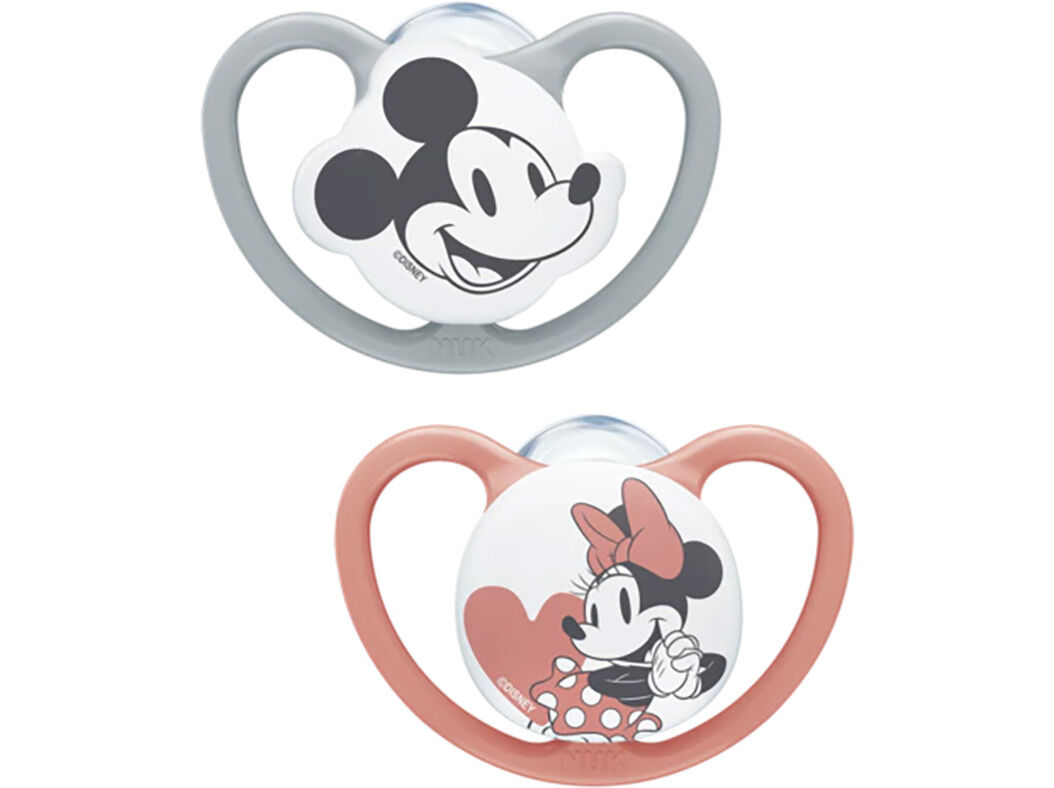 CHUPETA SPACE NUK SILICONE 0-6M 2UN image number 0