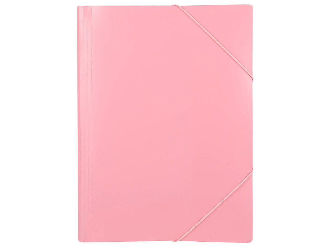 CAPA EM PL&Aacute;STICO A4 AUCHAN COR-DE-ROSA "YOUR LIFE" image number 0