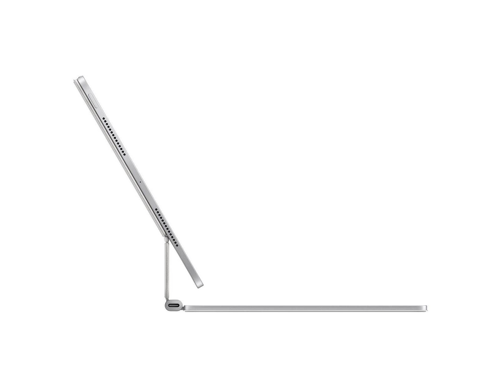 CAPA TECLADO APPLE MAGIC KEYBOARD PARA IPAD PRO (11" M4 TECLADO EM PORTUGU&Ecirc;S - BRANCO ) image number 2