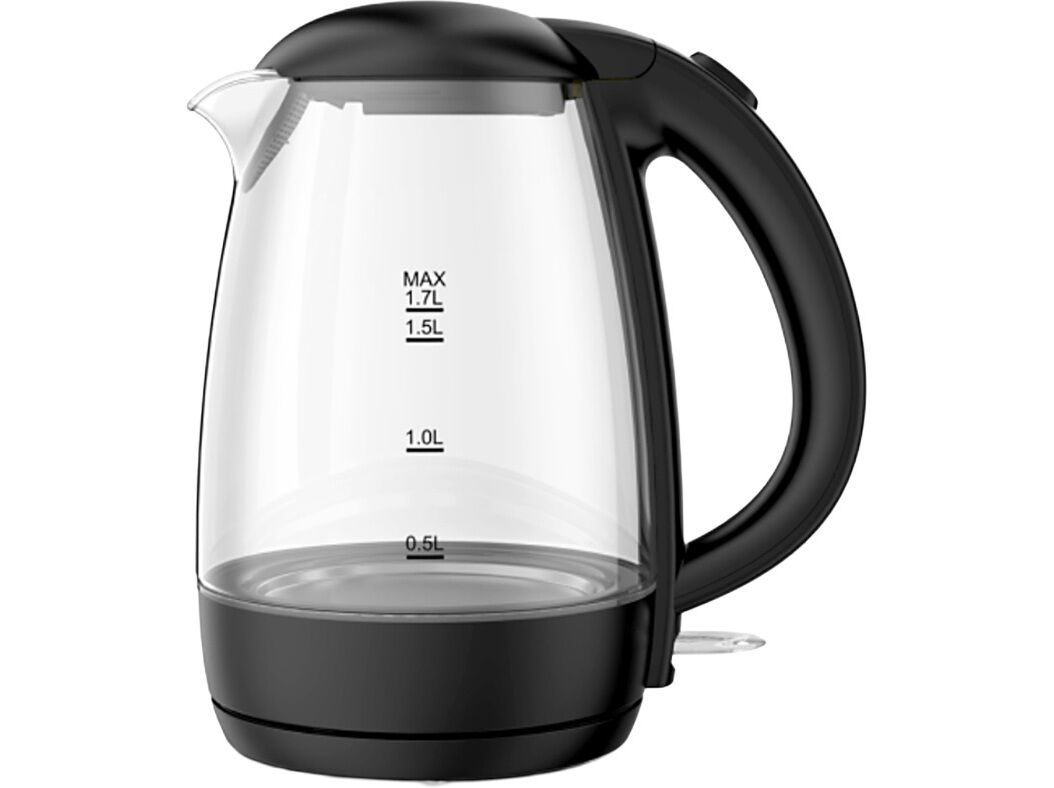 JARRO EL&Eacute;TRICO QILIVE Q.5503 VIDRO/PRETO 1.7L image number 1