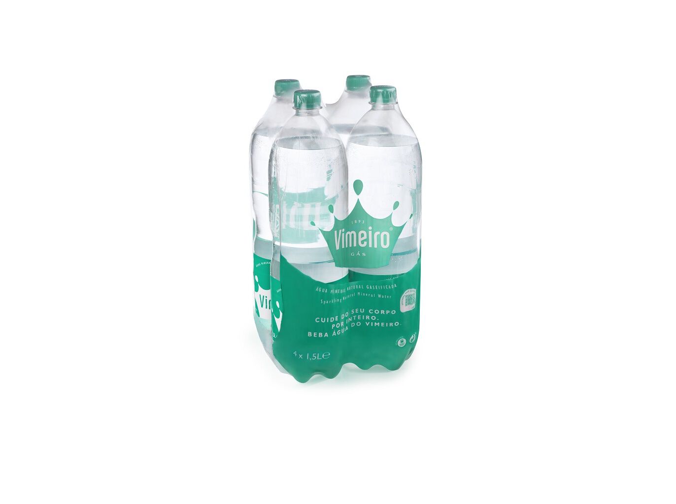 &Aacute;GUA VIMEIRO COM G&Aacute;S PET 4X1.5L