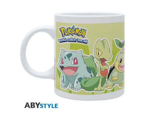 CANECA GRASS STARTERS ABYSTYLE POKEMON 320ML image number 0
