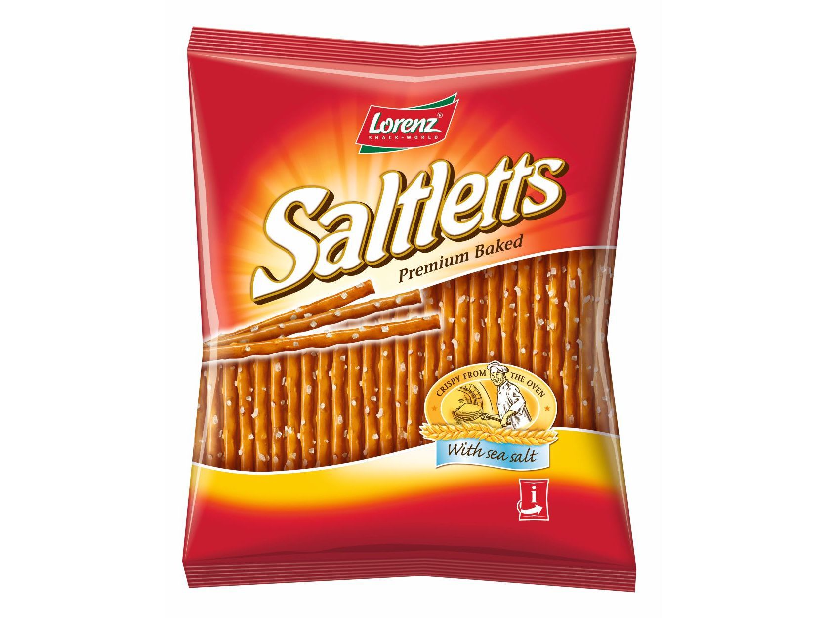 APERITIVO LORENZ SALTLETS STICKS 150G image number 0