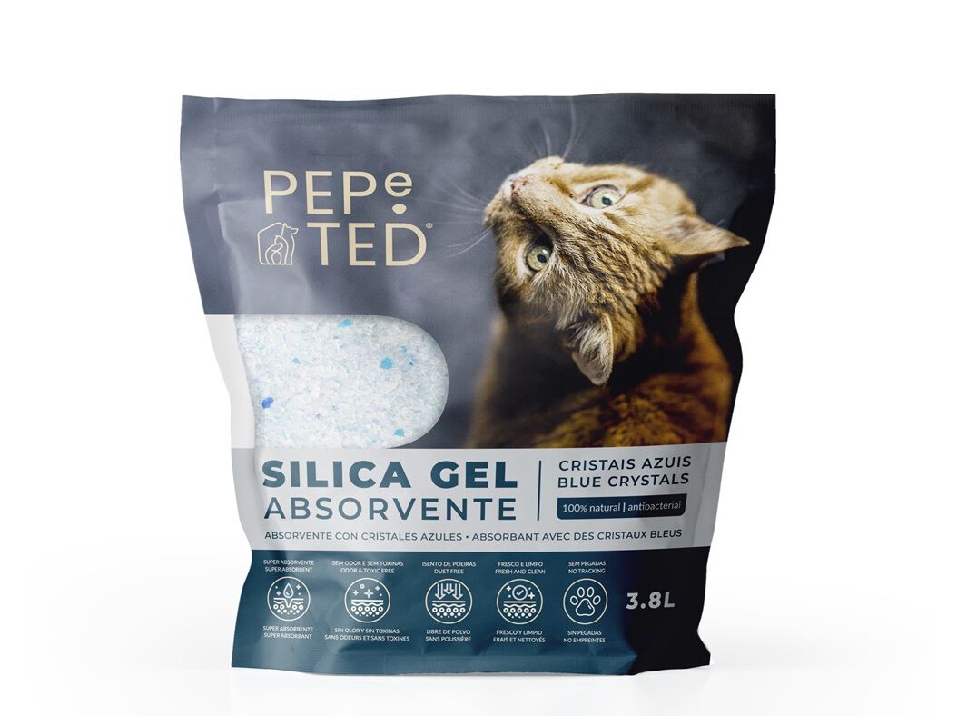 S&Iacute;LICA GEL PARA GATO PEPE TED 3.8L