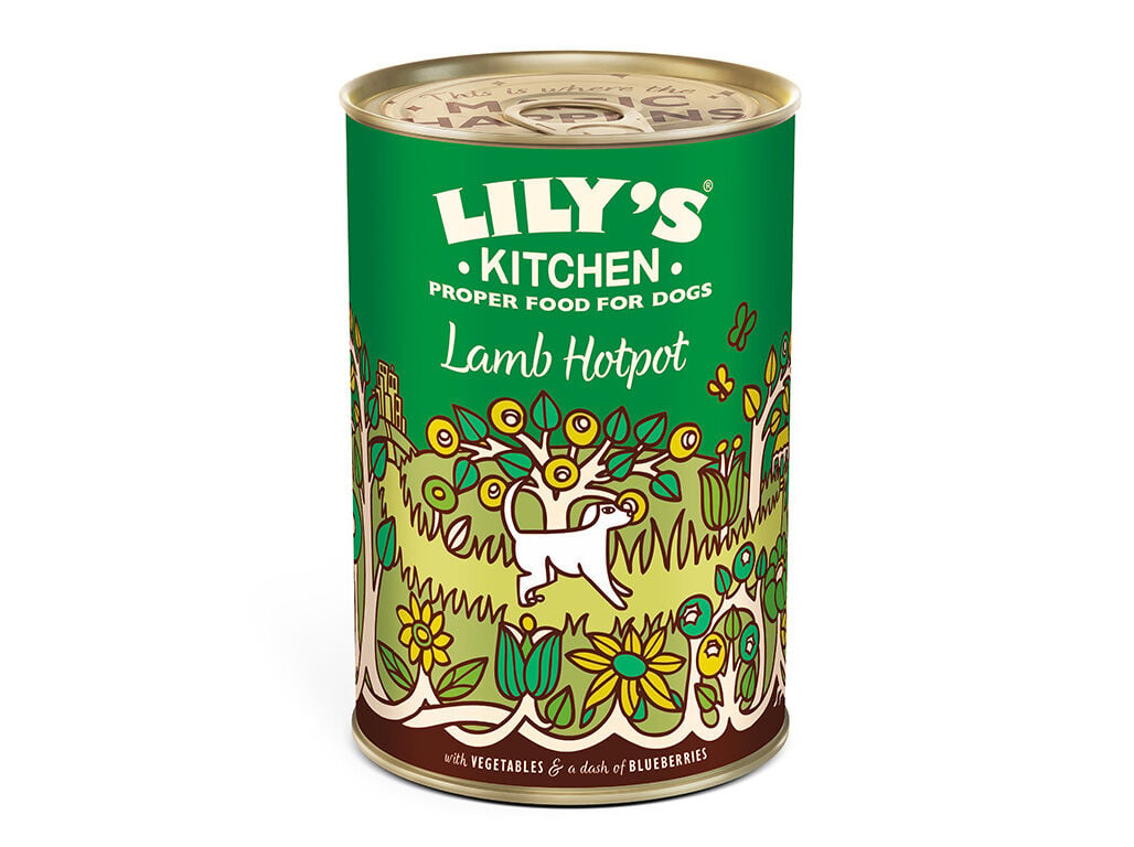 COMIDA H&Uacute;MIDA C&Atilde;O LILY'S KITCHEN BORREGO 400G image number 1