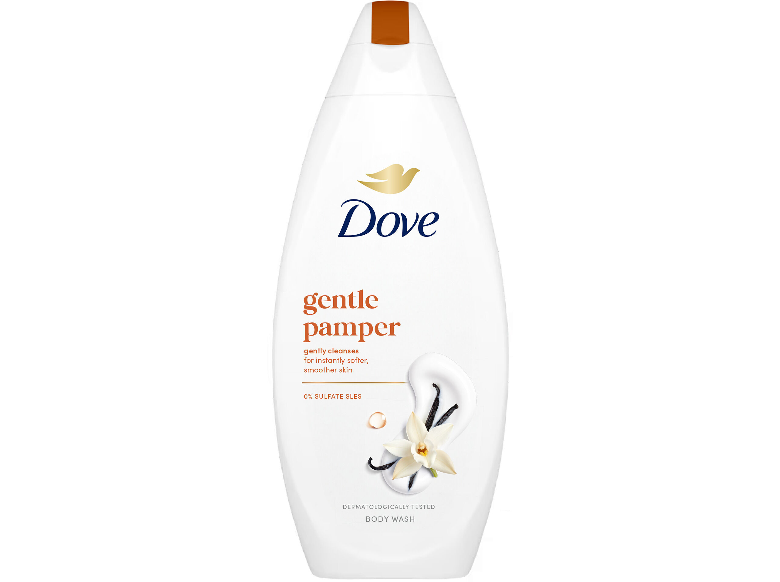 GEL BANHO DOVE GENTLE PAMPER 720ML image number 1