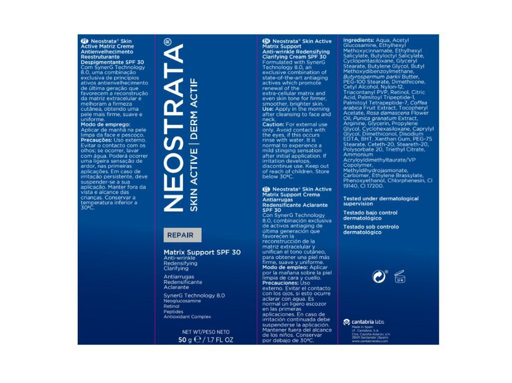 CREME NEOSTRATA SKIN ACTIVE MATRIX SPF30 50G image number 1