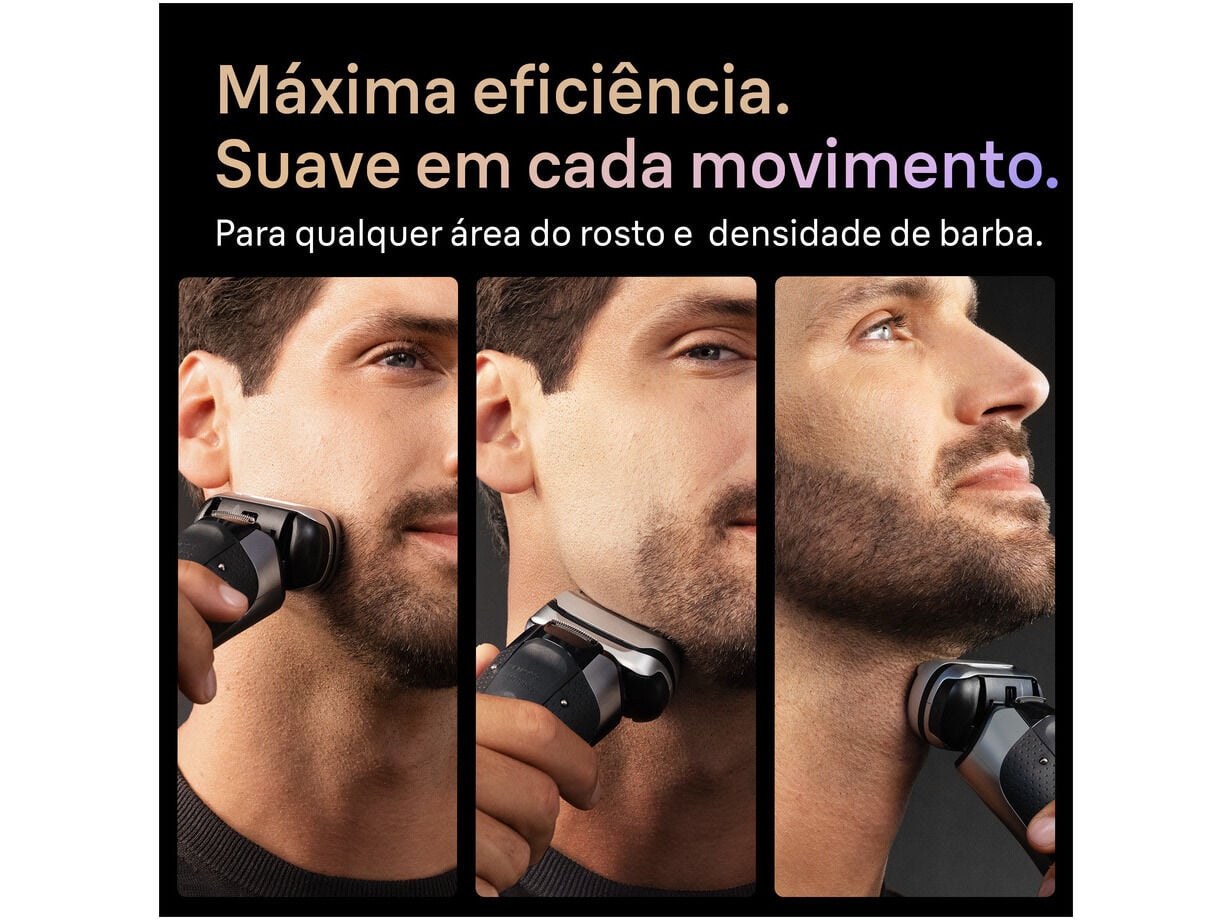 M&Aacute;QUINA BARBEAR BRAUN SHAVER S9 9675 CC GREY image number 1