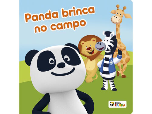 LIVRO CANAL PANDA - PANDA BRINCA NO CAMPO