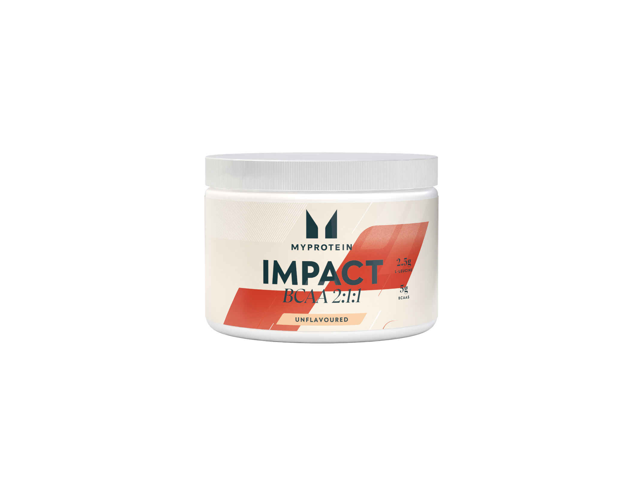 SUPLEMENTO BCAAS MYPROTEIN 2:1:1 IMPACT SEM SABOR 150G