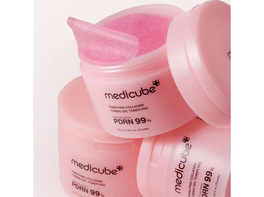 DISCOS DE T&Oacute;NICO MEDICUBE PDRN PINK COLLAGEN 70UN image number 2