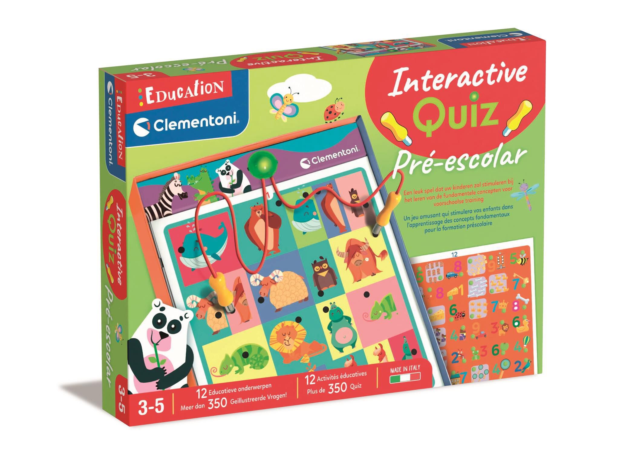 JOGO INTERATIVO QUIZ CLEMENTONI PR&Eacute;-ESCOLAR image number 0