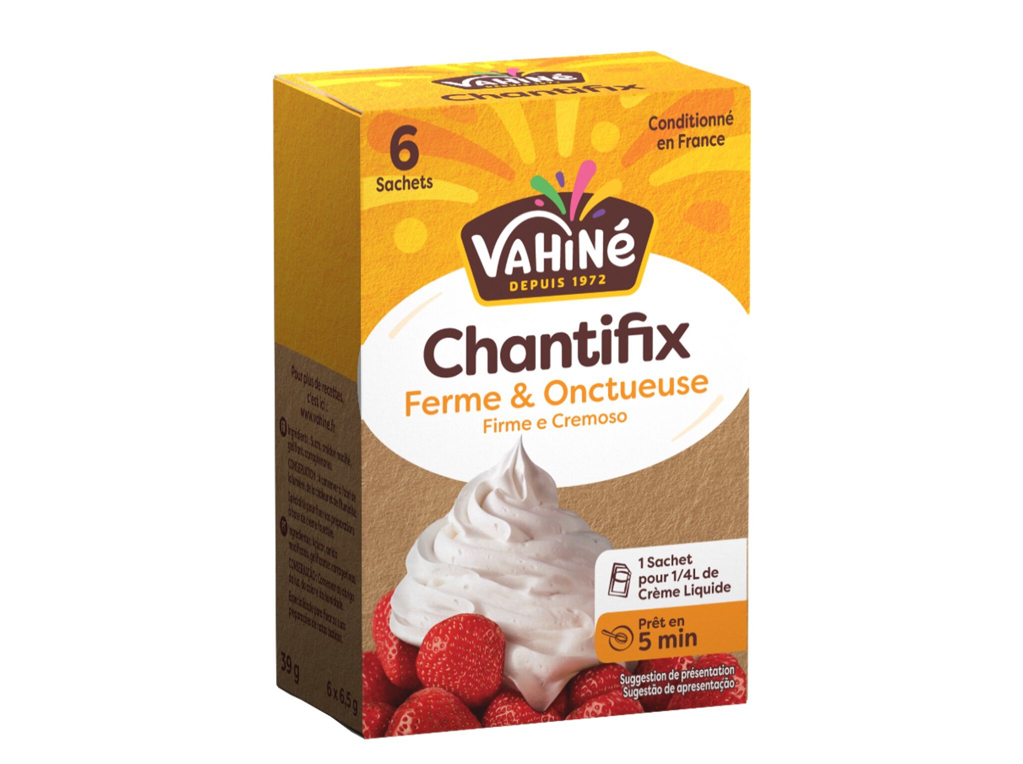 CHANTIFIX 6X6.5G VAHIN&Eacute; 39G image number 0
