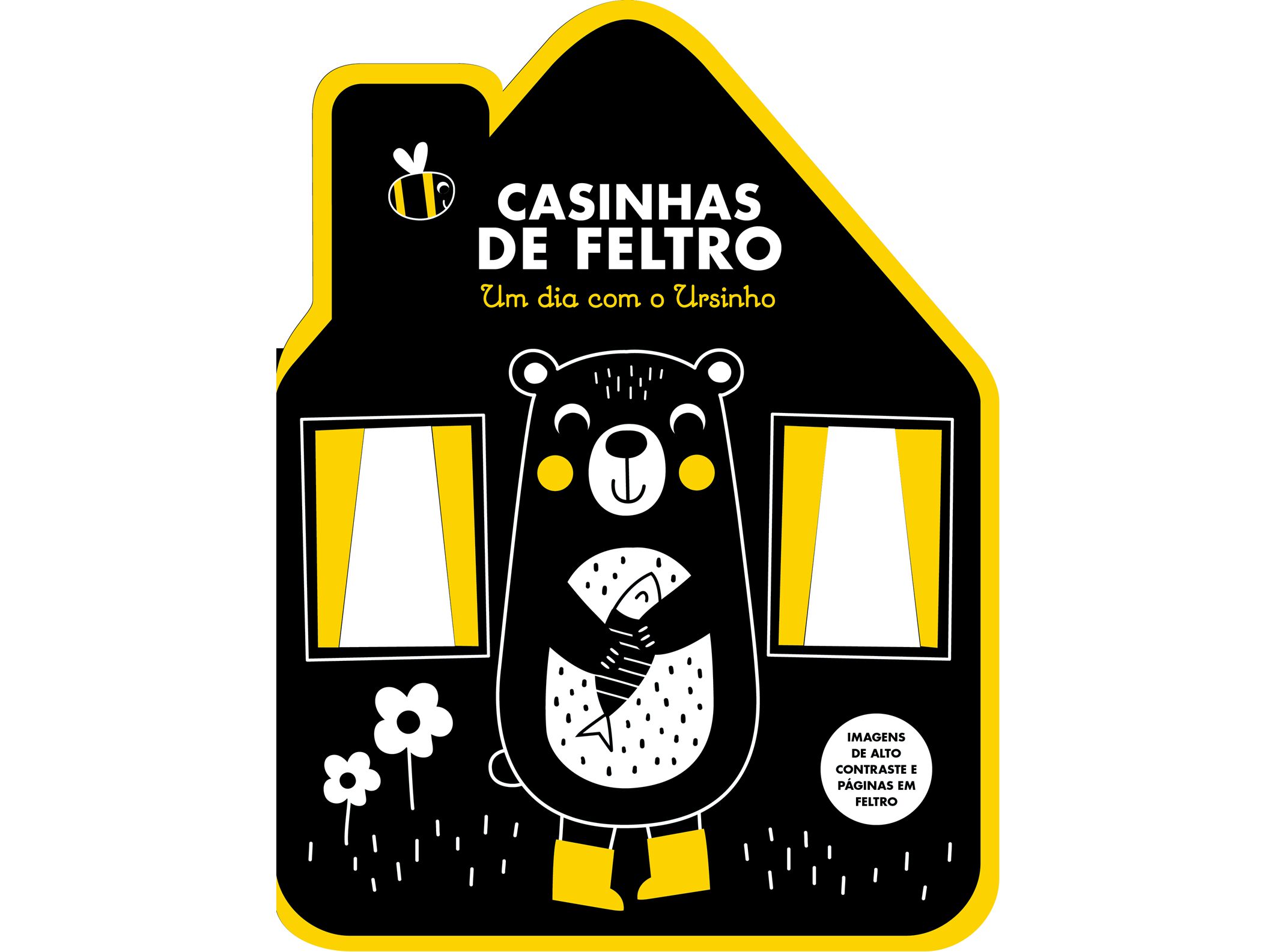 LIVRO CASINHAS DE FELTRO: UM DIA COM O URSINHO image number 0