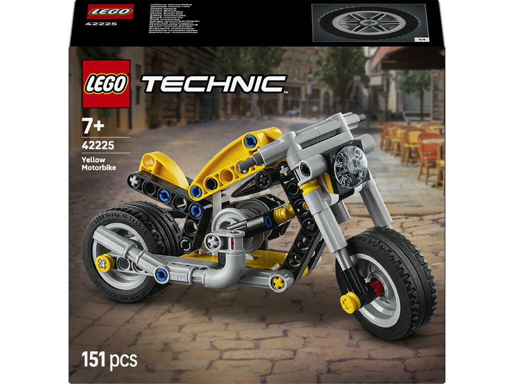 MOTOCICLETA AMARELA LEGO TECHNIC 42225