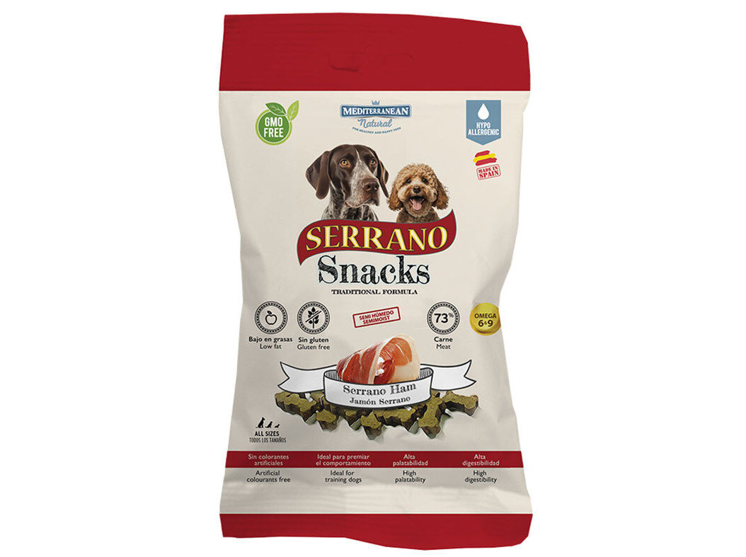 SNACK C&Atilde;O SERRANO HAM BITES SABOR PRESUNTO 100GR image number 0