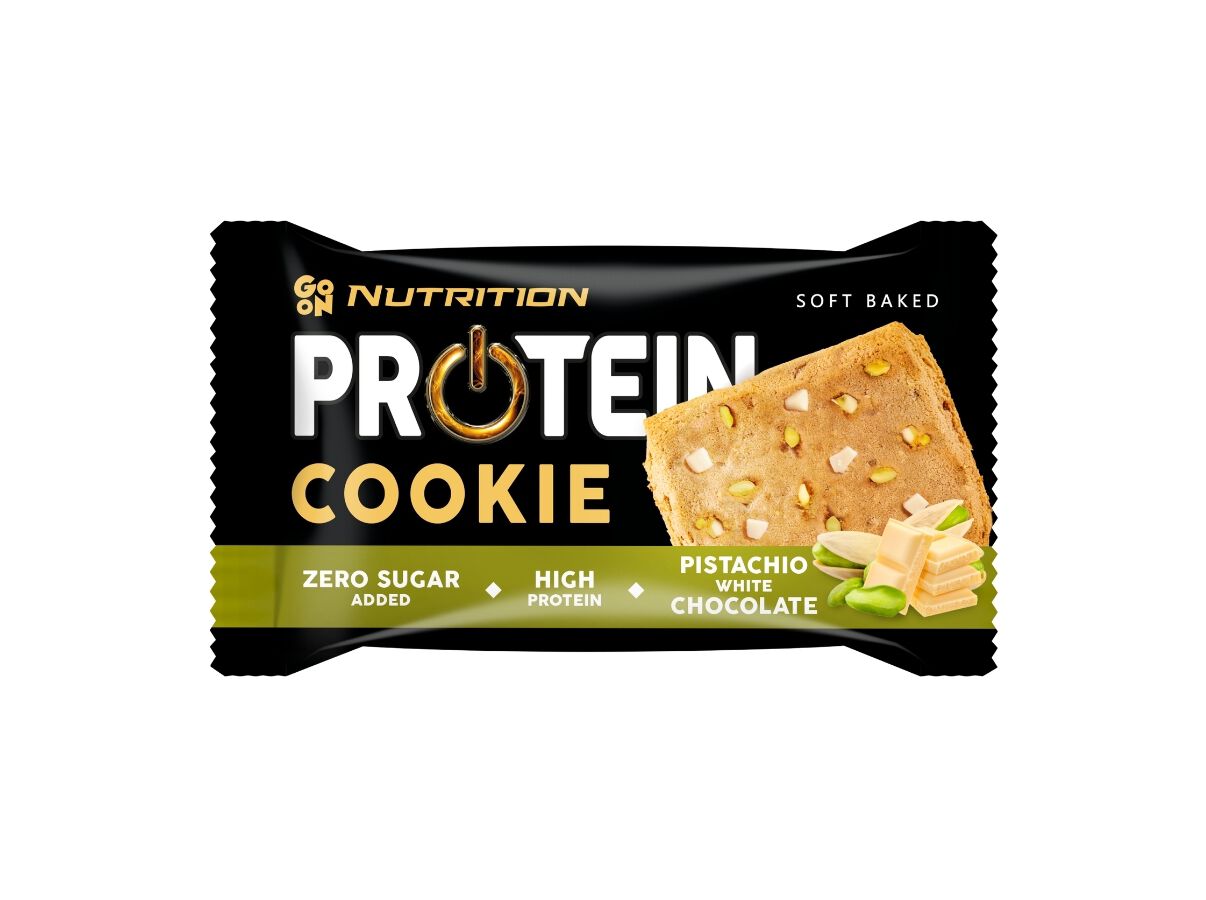 BOLACHA PROTEINA SANTE GO ON PISTACHIO & CHOC BRANCO 50GR image number 0